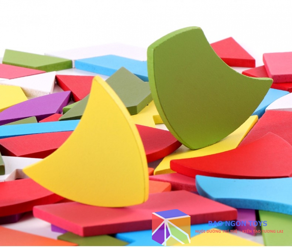 SET GIÁO CỤ ĐỒ CHƠI XẾP HÌNH, GIÚP BÉ PHÁT TRIỂN TRÍ THÔNG MINH THỊ GIÁC, NHẬN BIẾT HÌNH HỌC - DG126