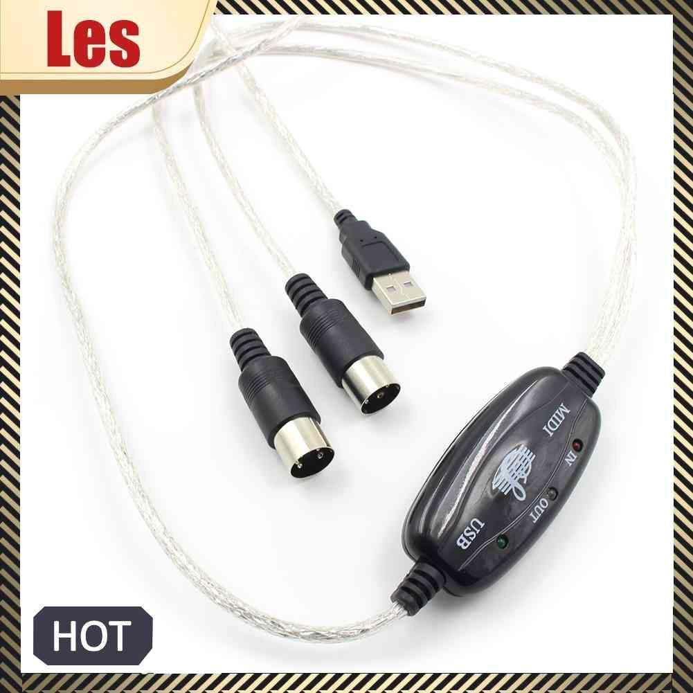 Cáp Chuyển Đổi MIDI Sang USB Chuyên Nghiệp Cho Bàn Phím Điện Tử