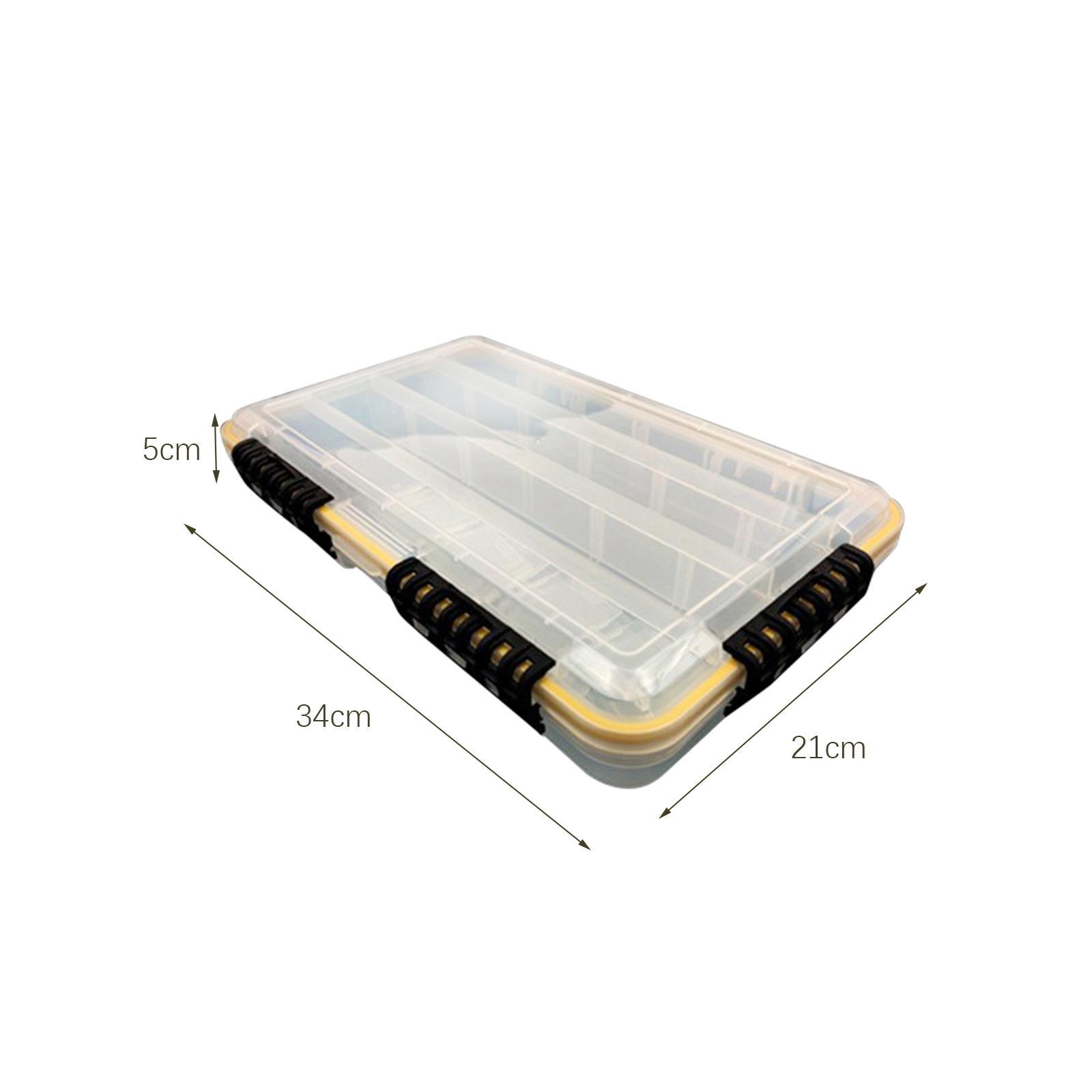 Fishing Tackle Box Portable Fishing Box for Freshwater Saltwater Baits Hooks