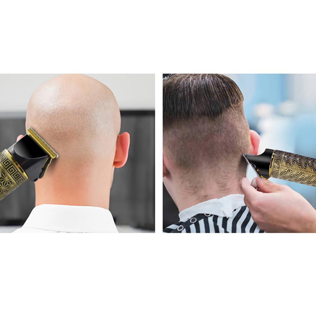 PROFESSIOL Hair Clippers Trimmer Cordless Mens Head Shaver Set Metal Body