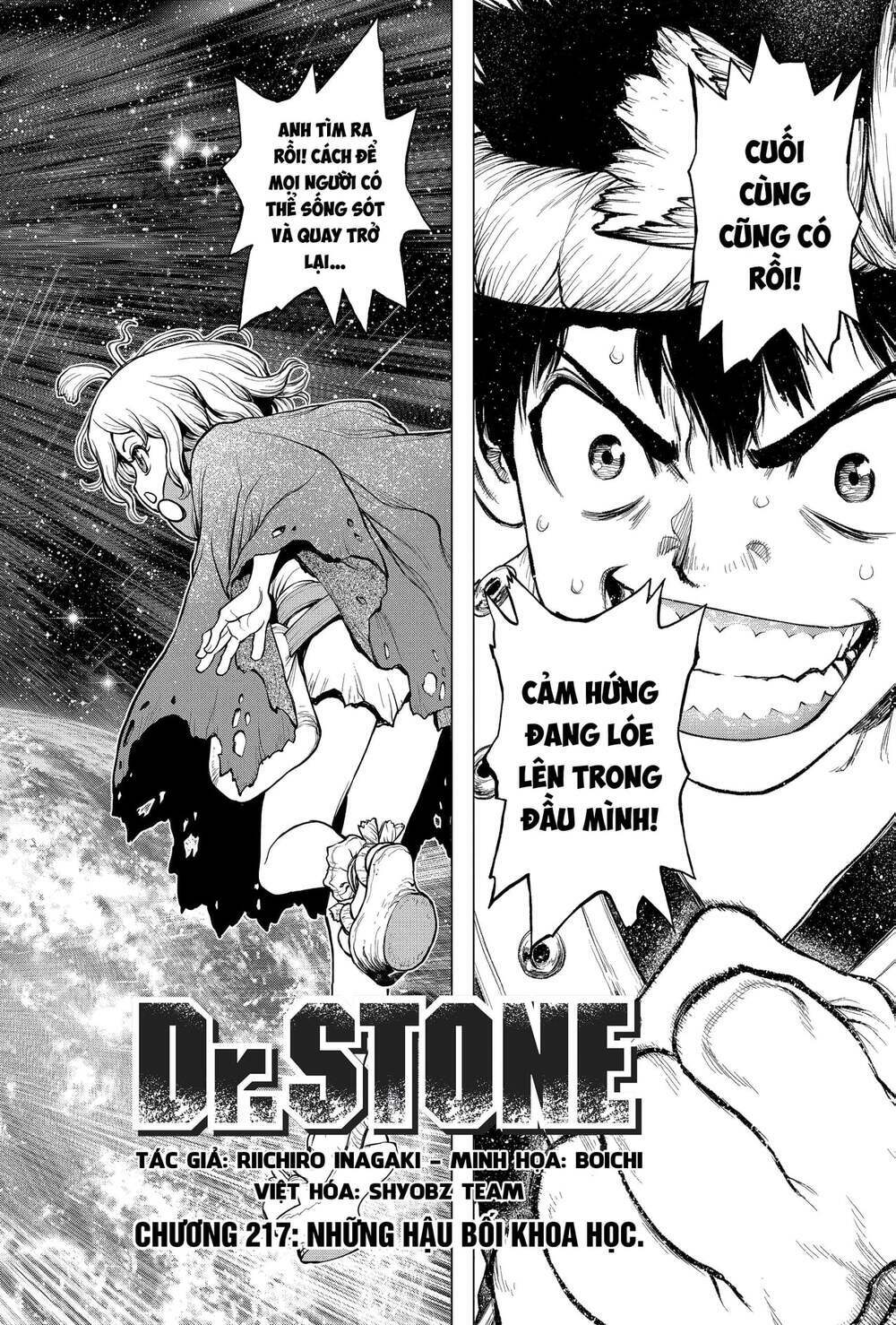 dr.stone - hồi sinh thế giới chapter 217 5
