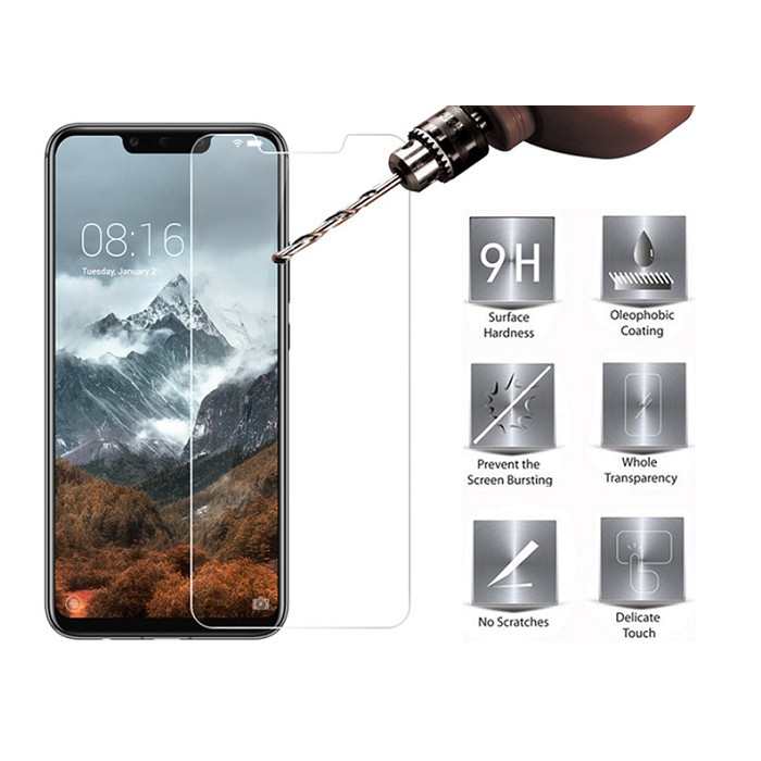 Tấm dán kính cường lực độ cứng 9H dành cho Huawei Mate 20 Pro - KLC01