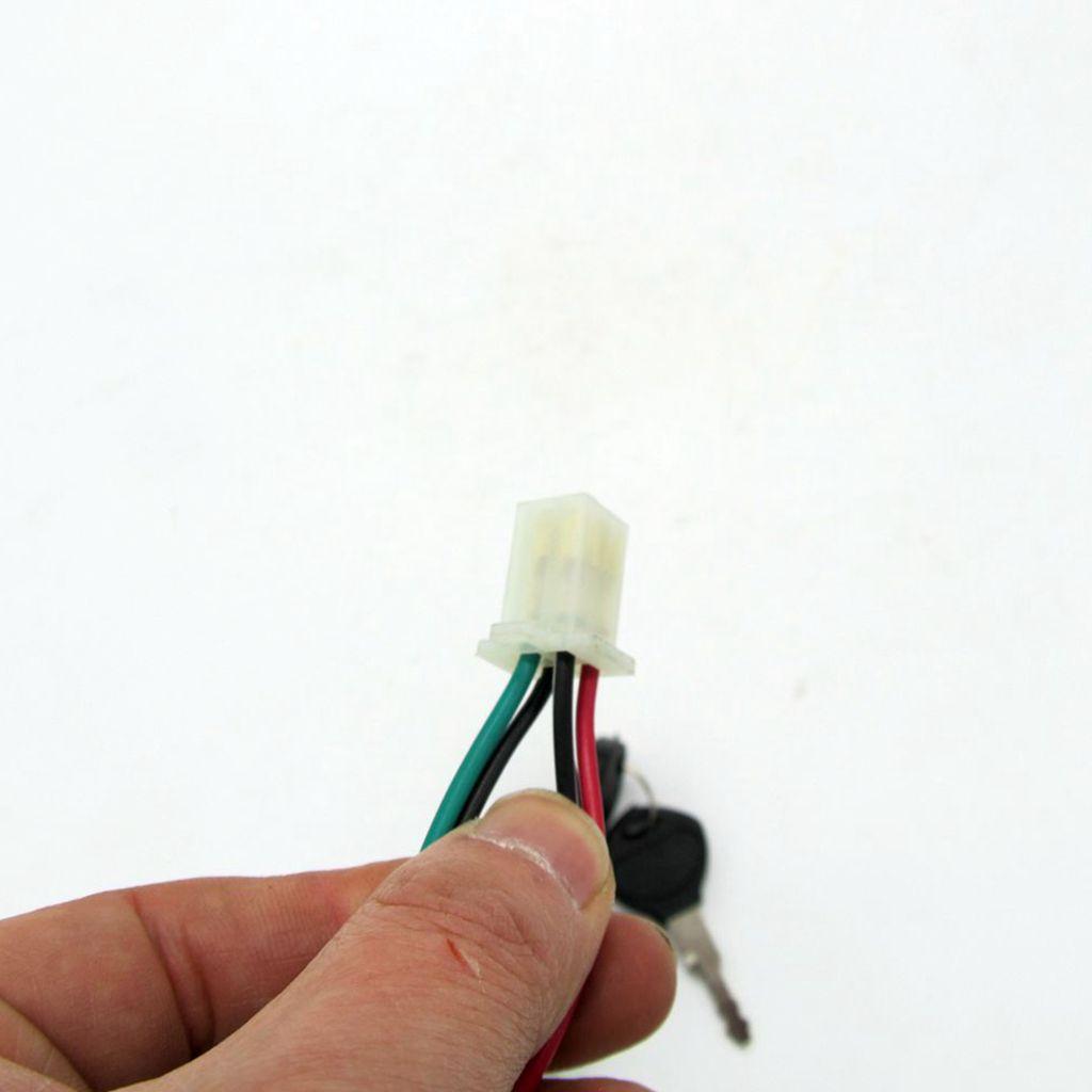 Motorcycle Aftermarket Carburetor 4 Wire Ignition Key & Key Kit