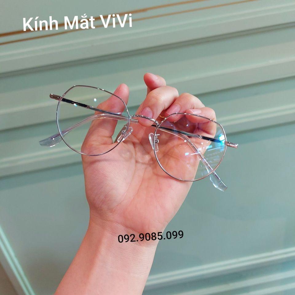 Gọng kính cận dáng vắt hàn quốc KÍNH MẮT VIVI - Màu tươi trẻ + Nhận cắt cận viễn loạn