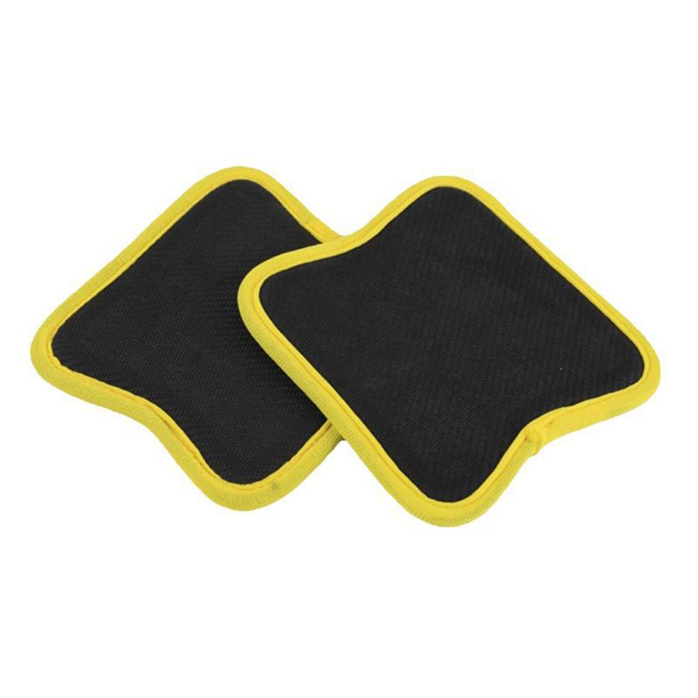 2PCS mềm chống trượt chống trượt bộ bảo vệ Pad Sức mạnh Huấn luyện tay cầm tay cầm tập thể dục Tập thể dục thể thao Người bảo vệ tay Color: Blue