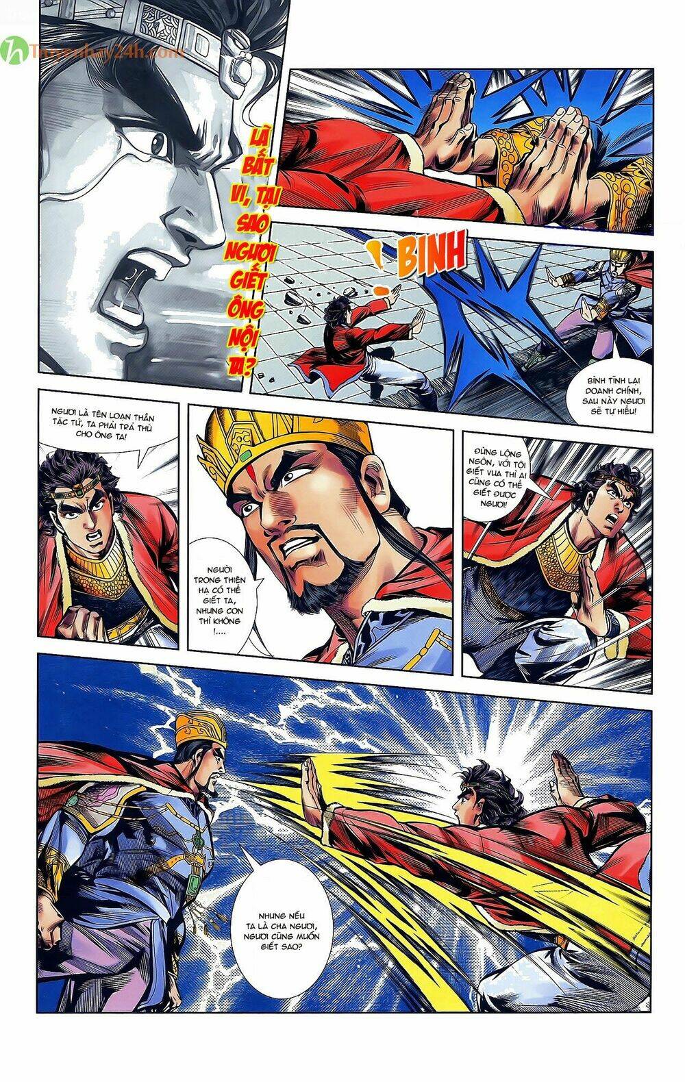 thiên tử truyền kỳ 2 - tần vương doanh chính chapter 41 11
