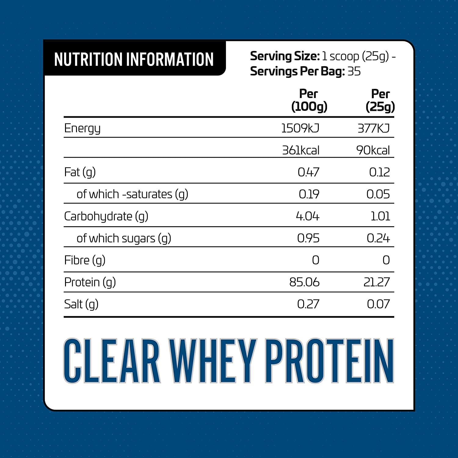 Clear Whey Protein Hyrolyzed Applied Nutrition - Whey Protein Hydrolyzed Hỗ Trợ Tăng Cơ Hấp Thu Nhanh Hương Vị Trái Cây