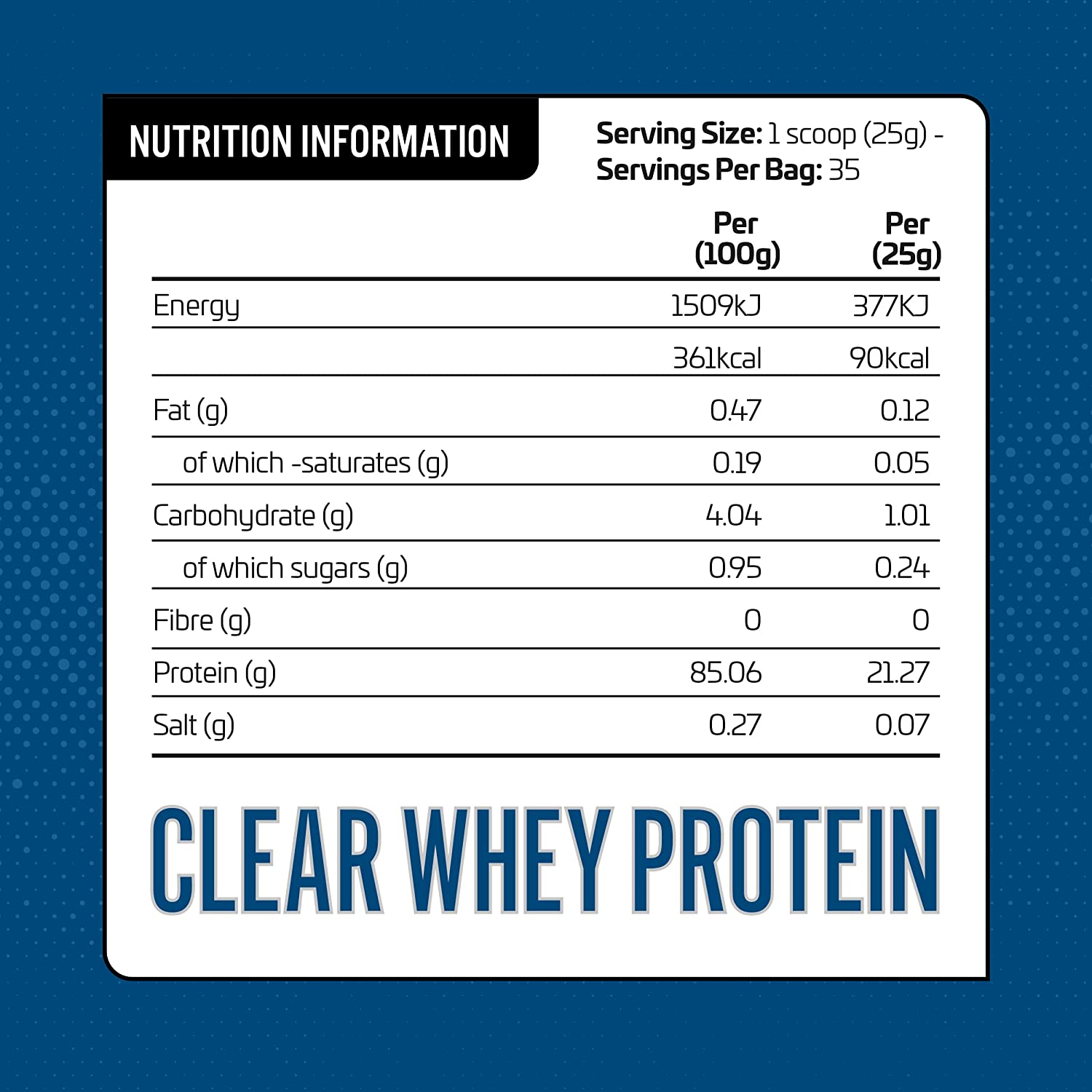 Clear Whey Protein Hyrolyzed Applied Nutrition (875G | 35 Servings) - Whey Protein Hydrolyzed Hỗ Trợ Tăng Cơ Hấp Thu Nhanh Hương Vị Trái Cây