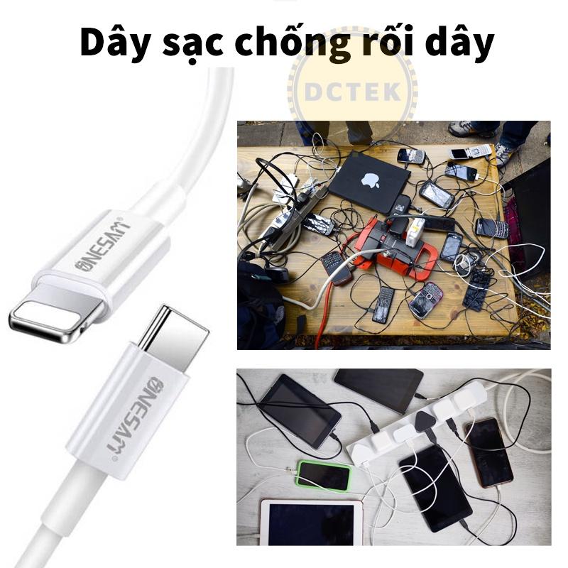 Dây Sạc Nhanh Hỗ Trợ Pd 18w Cáp Dài 1M