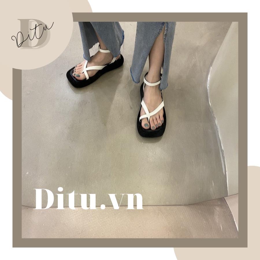 Sandal Nữ Ulzzang Quai Chéo Ngón - Giày Sandal Nữ Đi Học, Đi Chơi Hot 2021