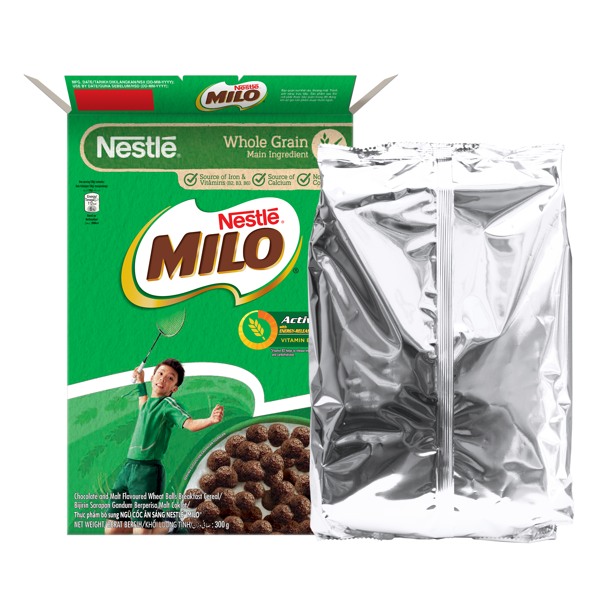 Ngũ cốc ăn sáng MILO (Hộp 300g)