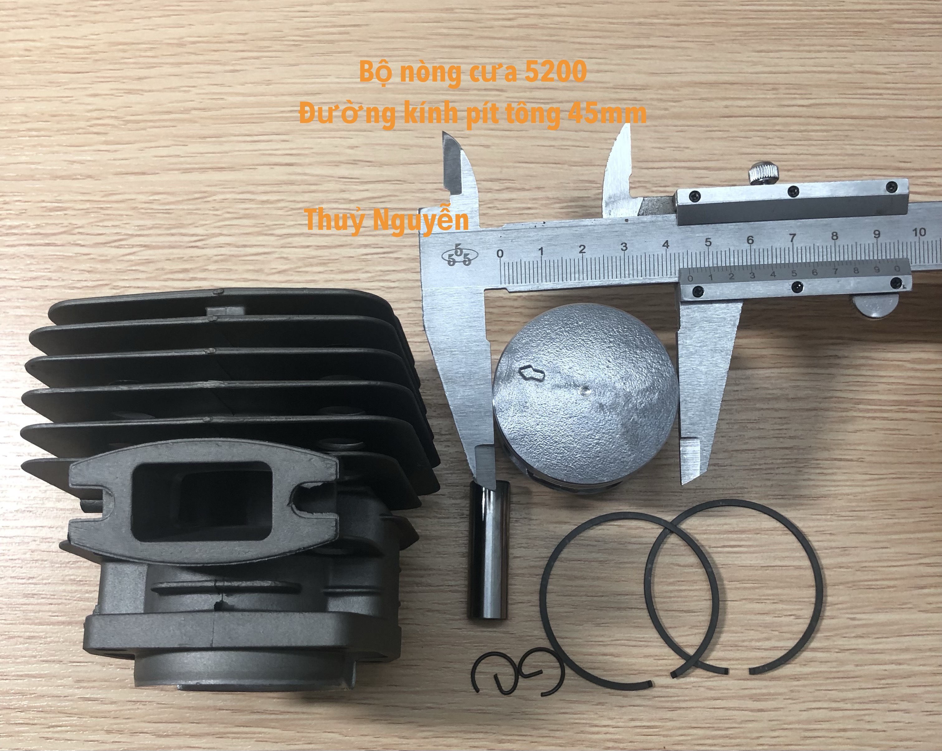 Bộ nòng xy lanh máy cưa 5200, 5800, 5900