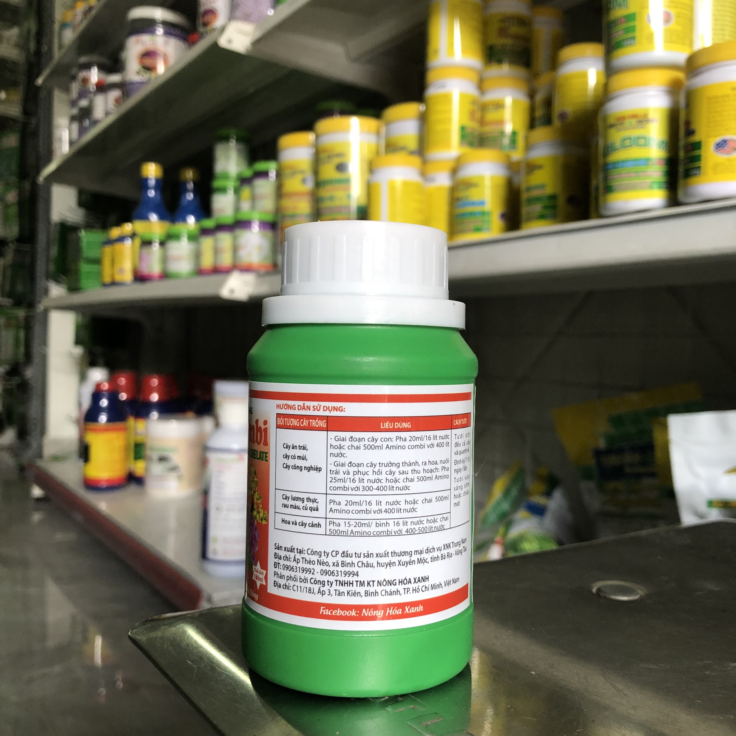 AMINO COMBI – LÁ TO, DÀY, THÂN TO, MẬP, TRÁI LỚN NHANH, CHỐNG THỐI TRÁI