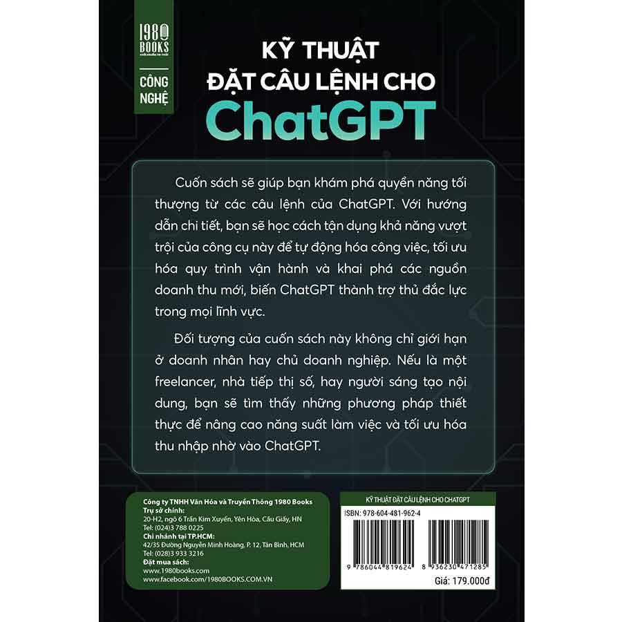 Kỹ Thuật Đặt Câu Lệnh Cho Chat GPT