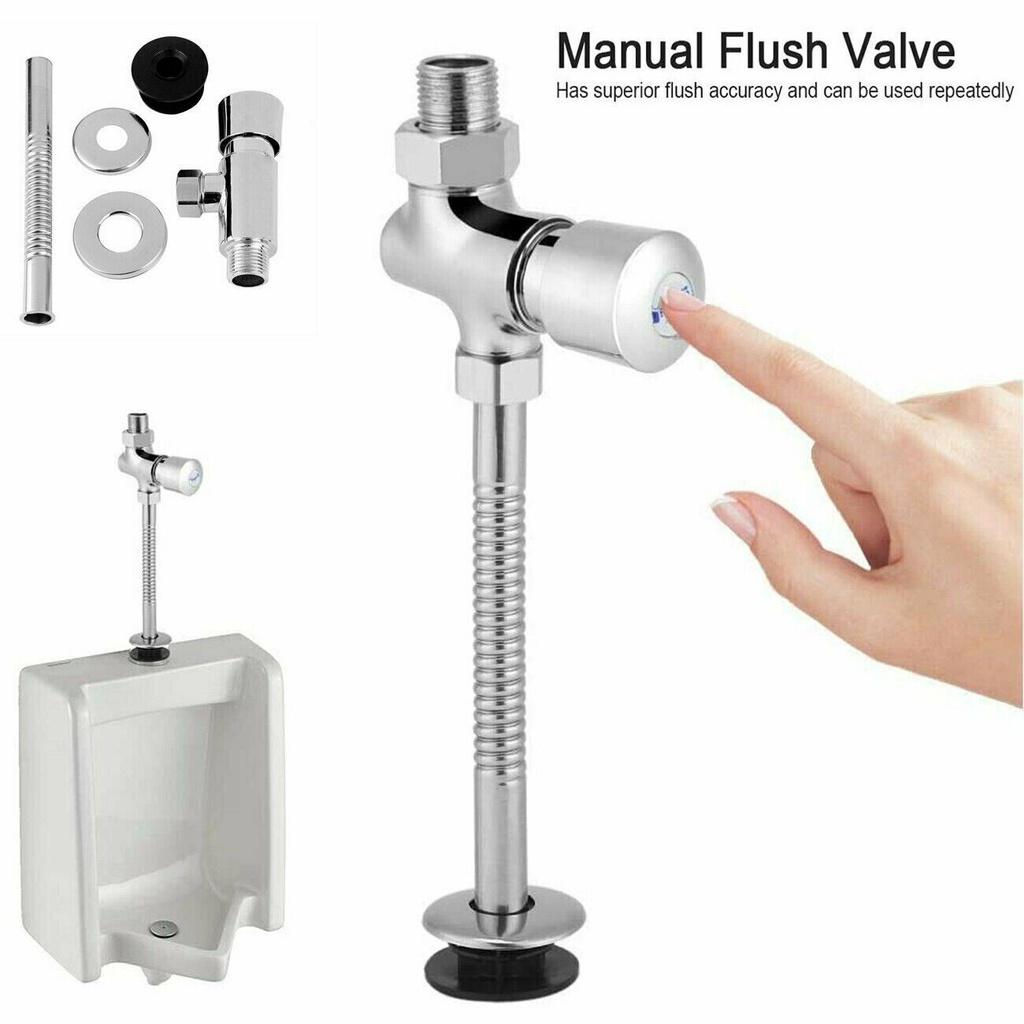 Toilet Hand Pressing Office Multifunction Urinal Flush Valve Manual Flushing Tool Hotel Durable Zinc Alloy HBJYT