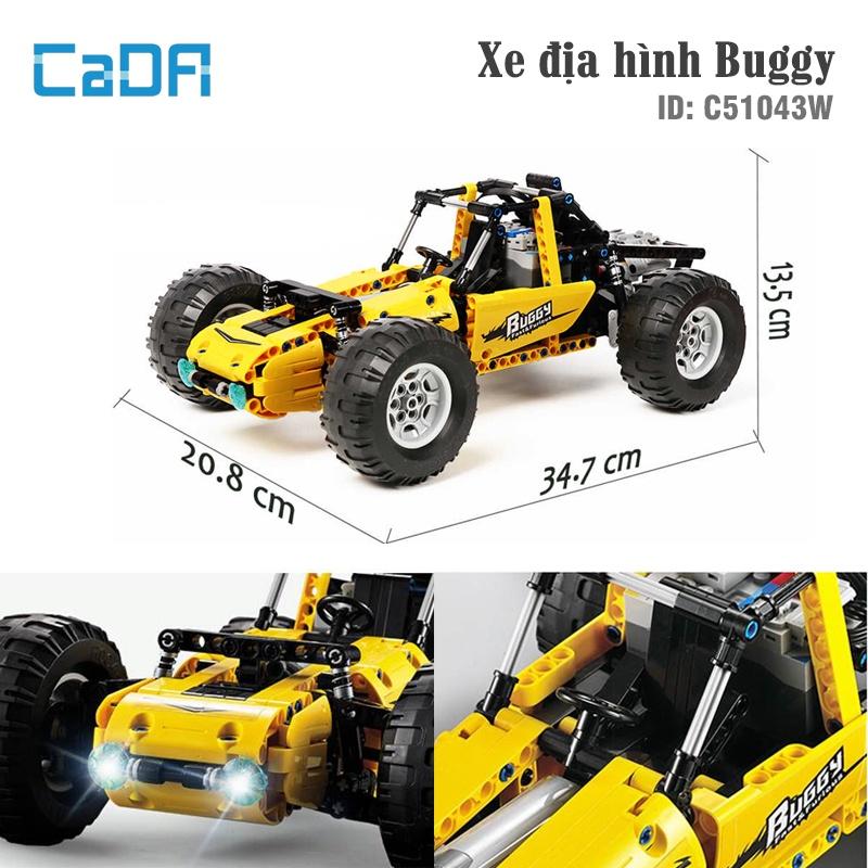 Đồ Chơi Lắp Ráp Điều Khiển Xe Địa Hình Buggy – CADA C51043W