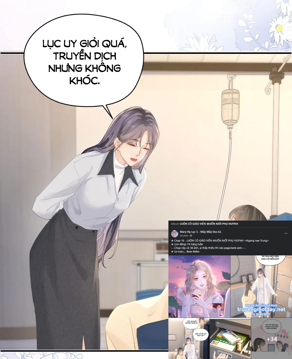 luôn có giáo viên muốn mời phụ huynh chapter 16.1 18