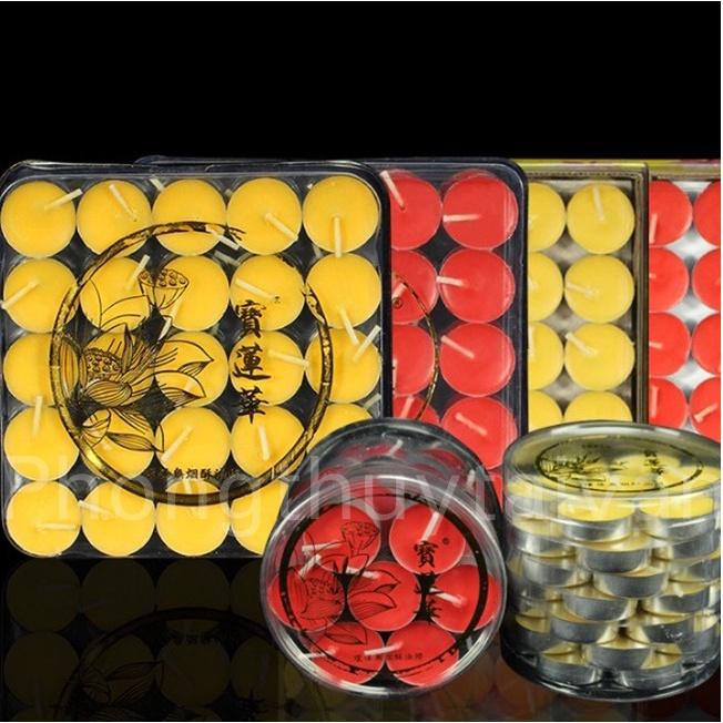 Nến Tealing sáp 1h 50 nến/hộp  - thờ cúng