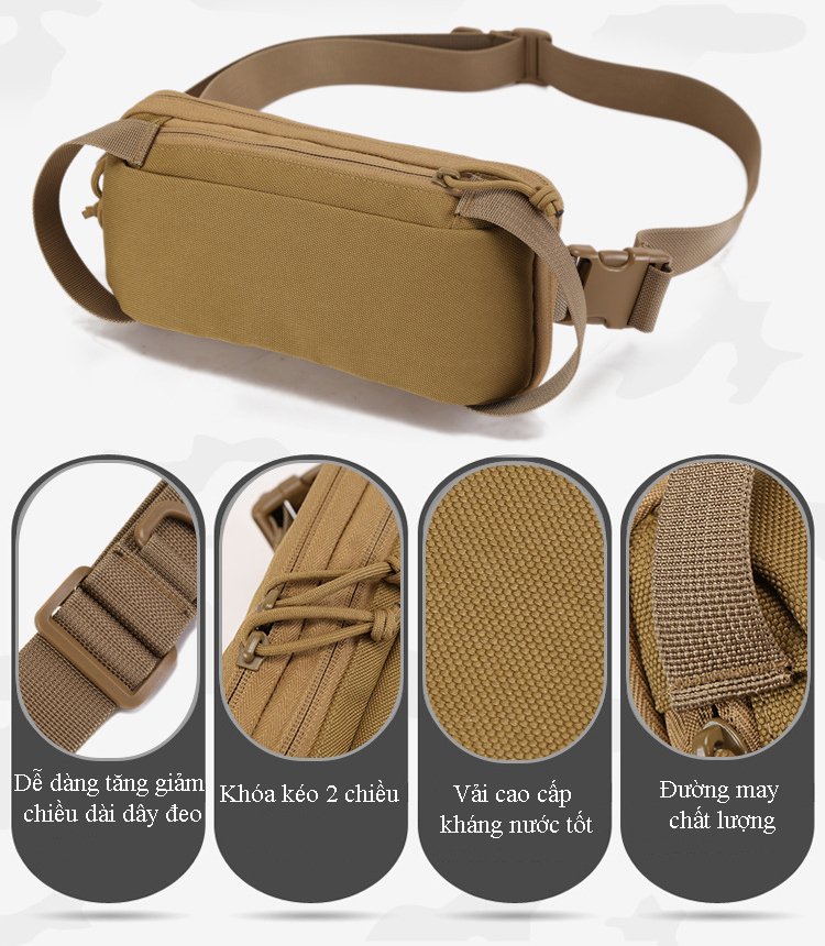 Túi đa năng thời trang phái mạnh Craftsmanshi