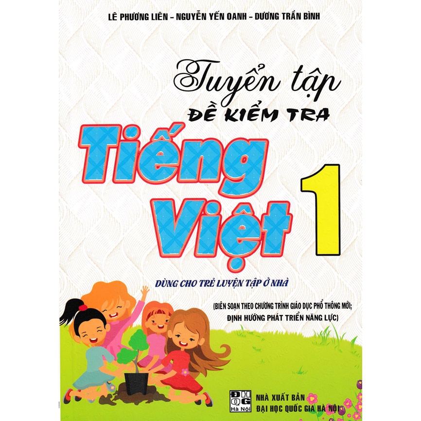 Combo Đề Kiểm Tra Toán - Tiếng Việt - Tiếng Anh Lớp 1 (Bộ 3 Cuốn)