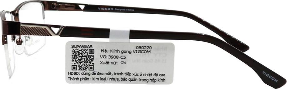 Gọng kính chính hãng Vigcom VG3908