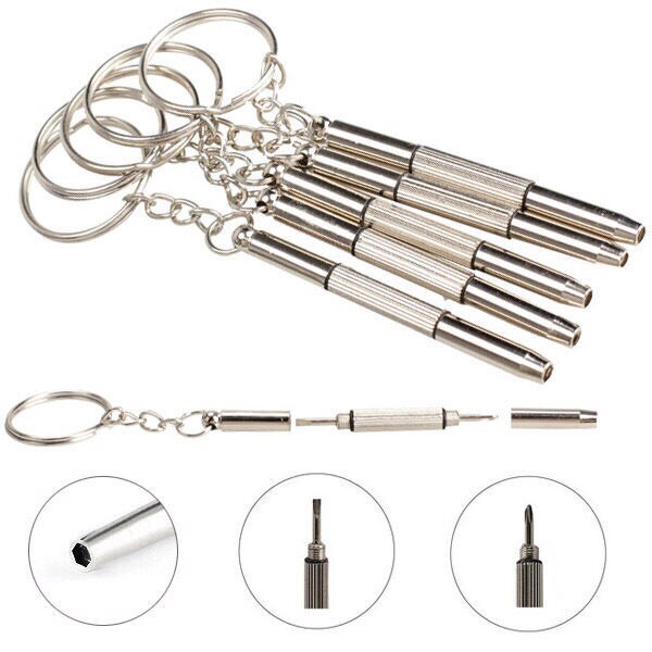 Kính râm Mắt vuông nhỏ mini thời trang cho Nam và Nữ + tặng tuavit Kính xinh mini đa năng