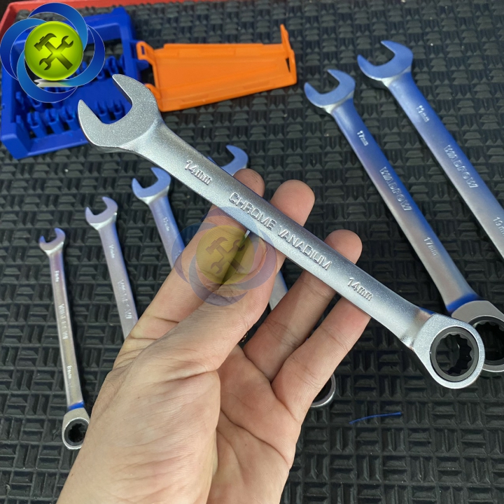 Bộ cờ lê vòng miệng tự động 7 cây WadFow WSP4207