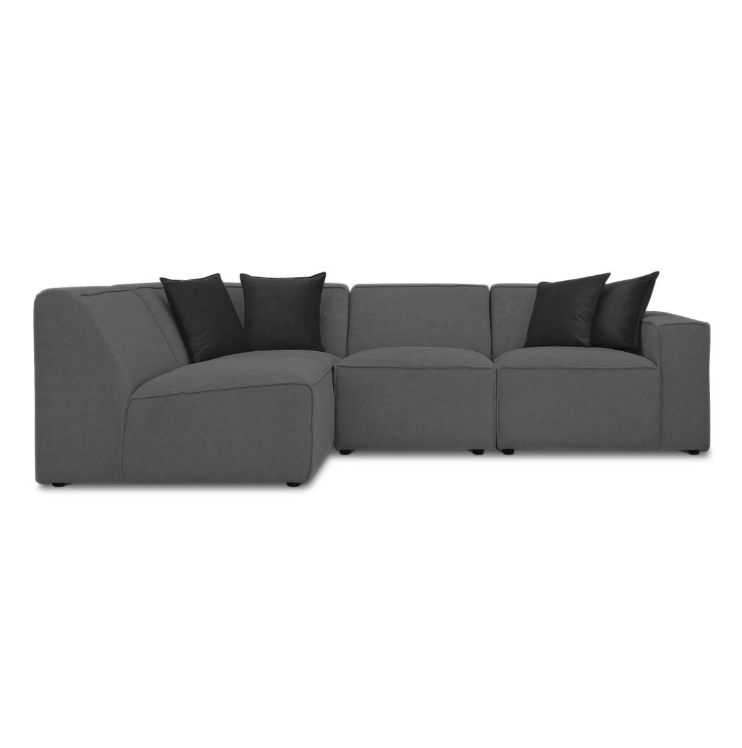 Sofa góc vải hiện đại JNGSL19 Juno Sofa KT Ngang 260cm x Cao 70cm x Sâu 96cm