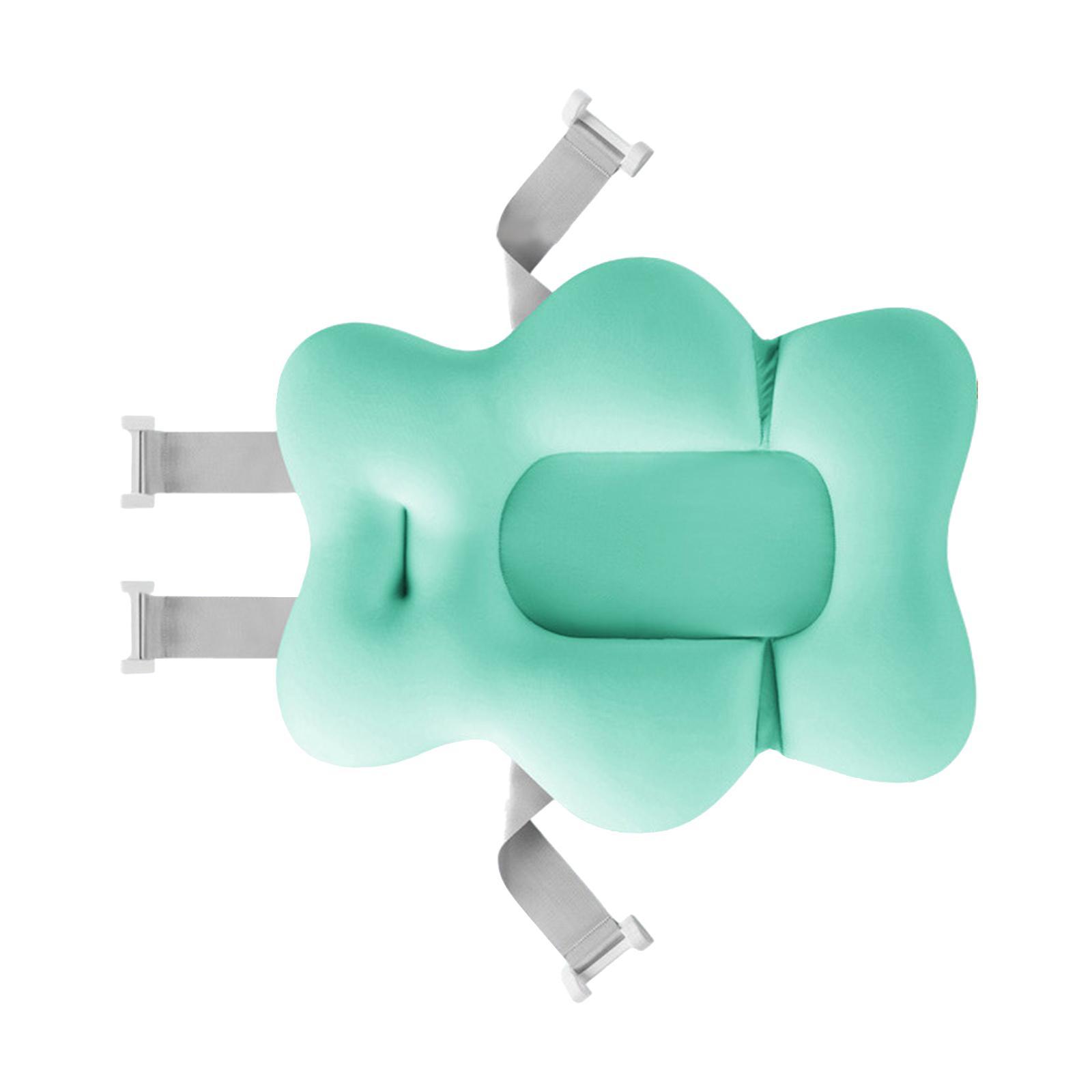 Portable Non-Slip Bathtub Pillow Bath Seat Support Mat Safety for Infant Baby