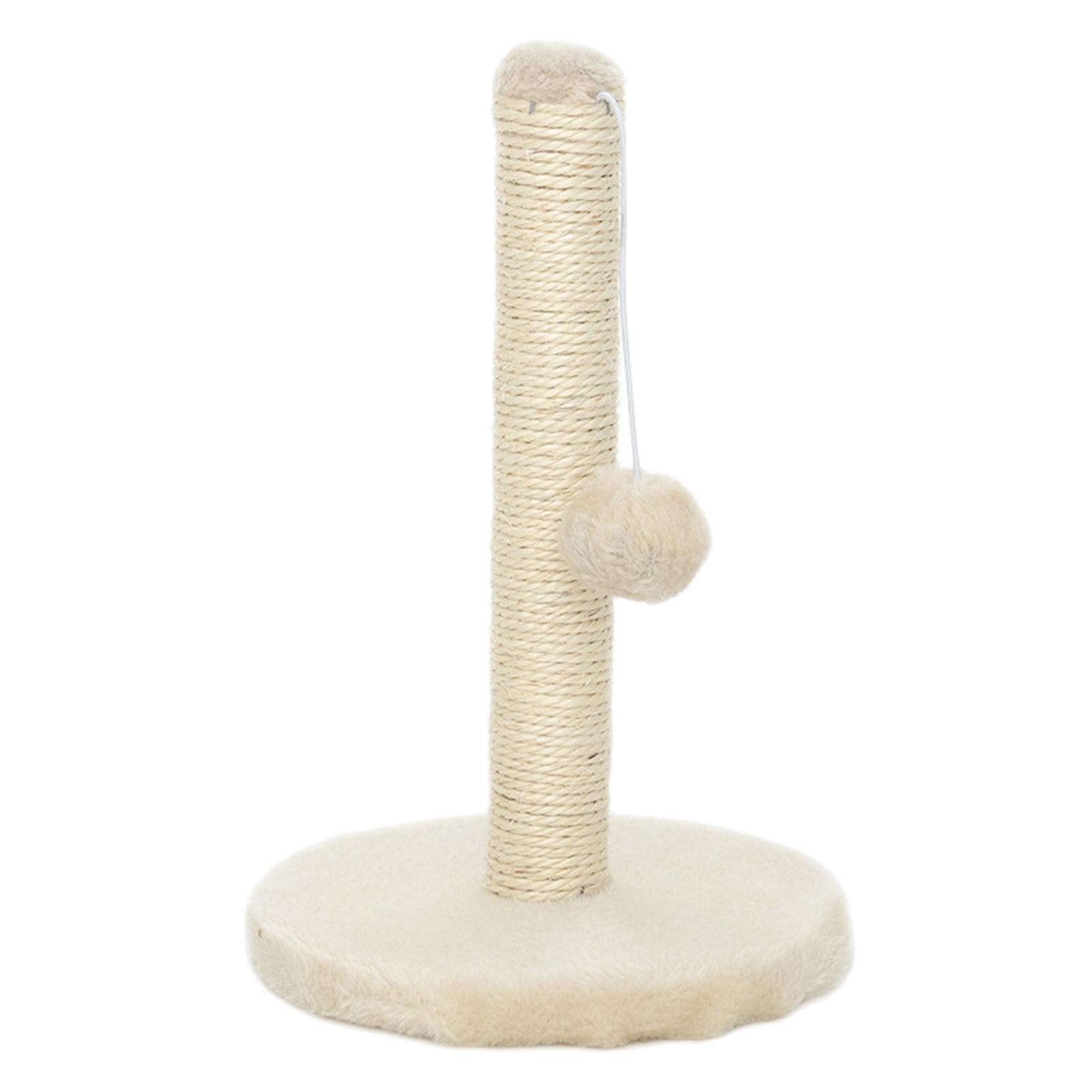 Cat  Kitten Cats Scratcher Scratch Poles Climbing Tree Beige