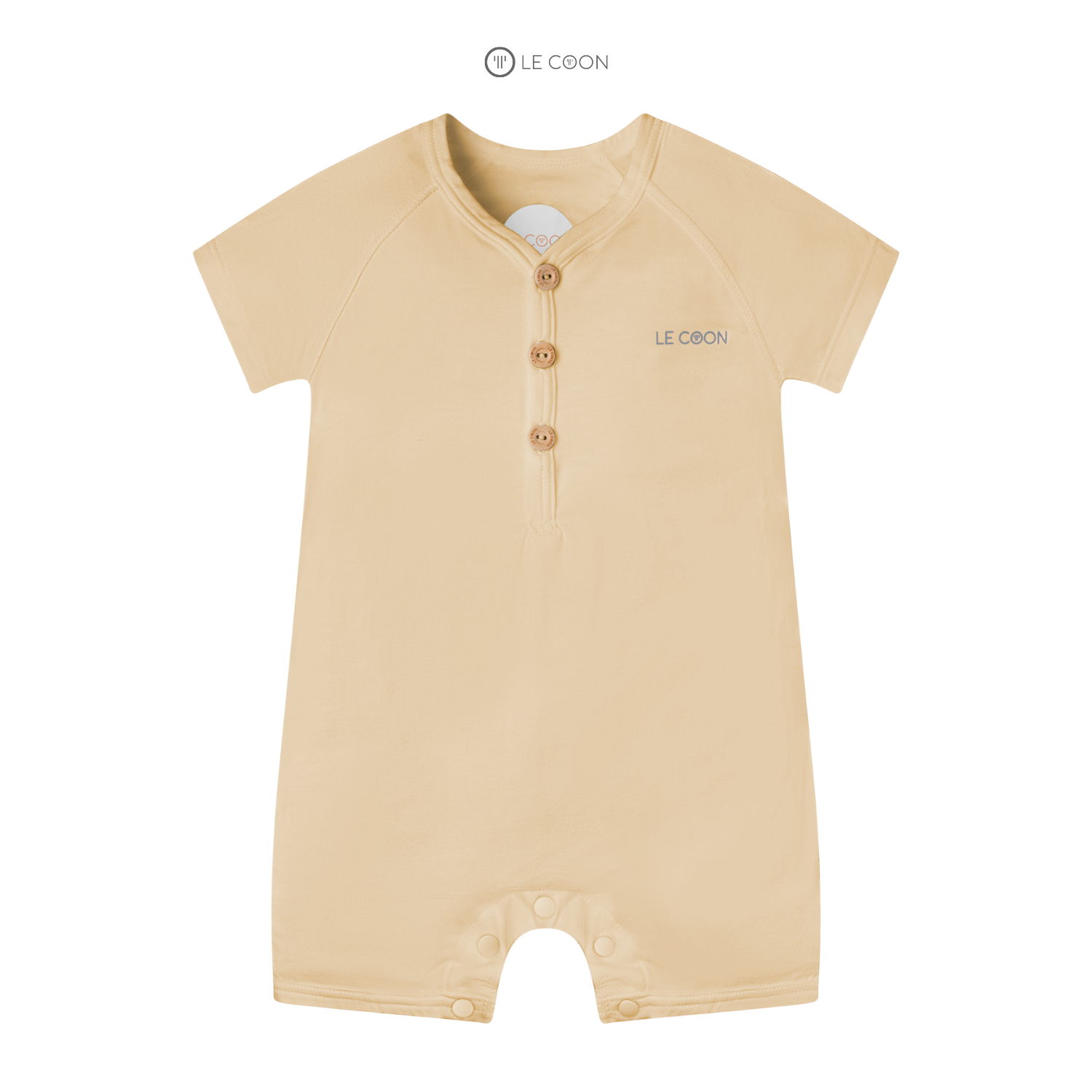 LE COON | Romper Chui Cổ | Vải COOL mỏng mát | 3-18 tháng