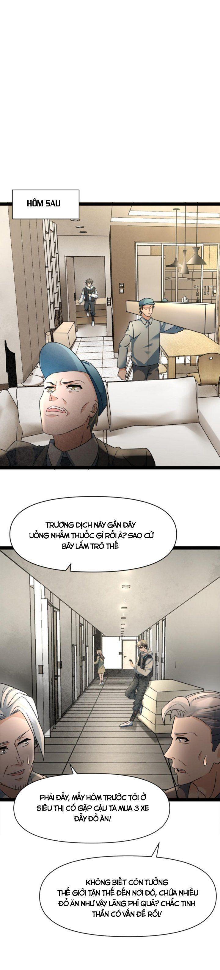 trái đất đóng băng: tôi gầy dựng nên phòng an toàn thời tận thế chapter 4 10