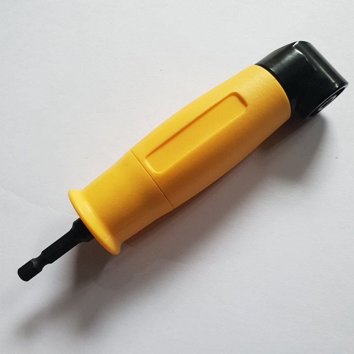 Đầu chuyển hướng dài xoay 360 độ chuôi lục giác 6.35mm cho máy khoan bắt vít