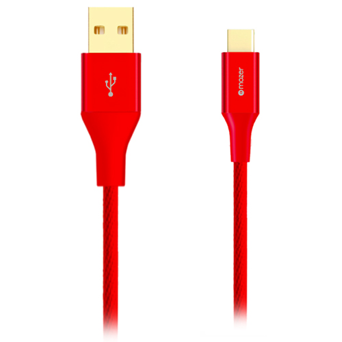 Dây Cáp Mazer ALU.DURA.TEK USB-A to USB-C Cable 3.1A (1.2m) - Hàng Chính Hãng