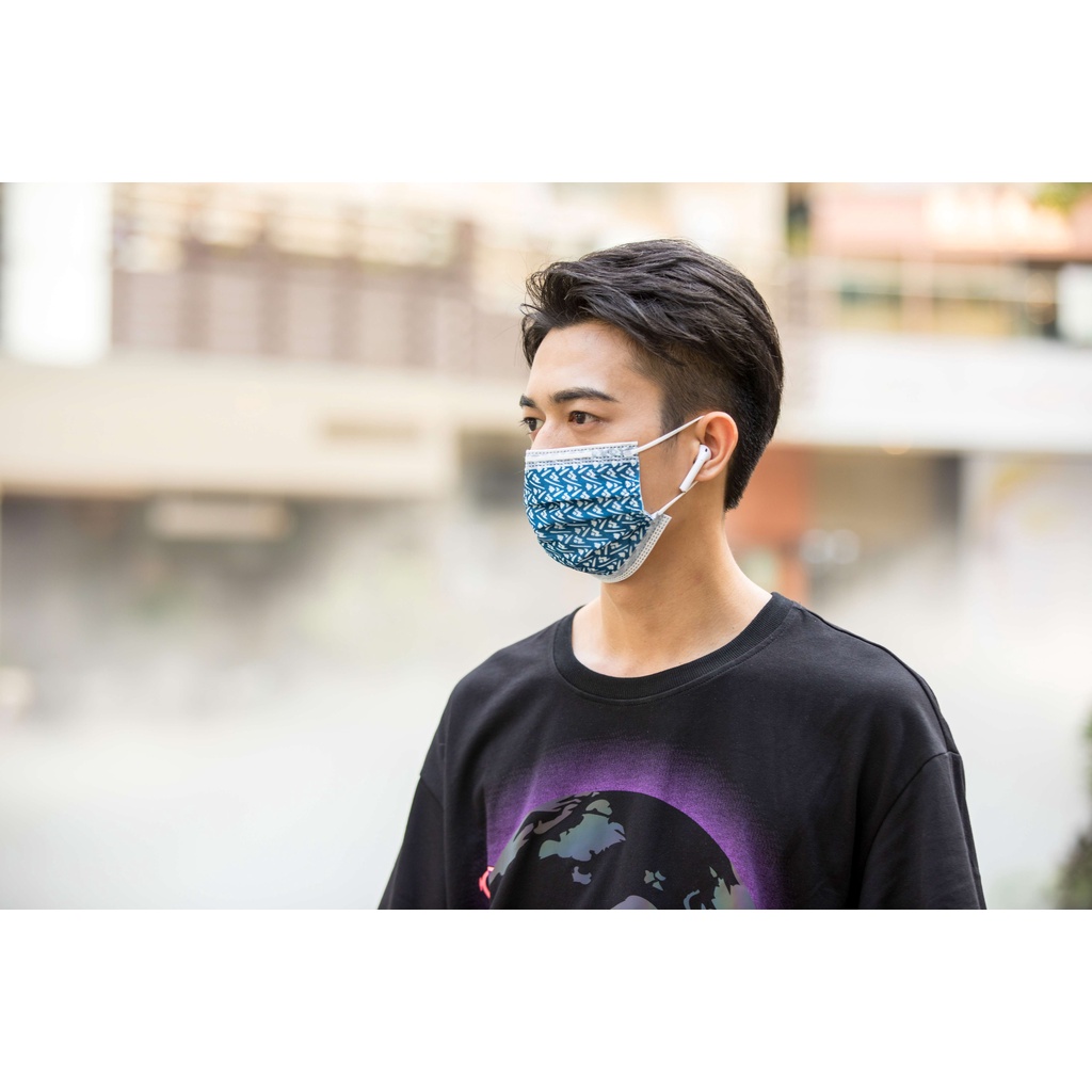 Khẩu trang MEO Med kháng khuẩn, chống bụi mịn. Xuất khẩu NewZealand, gói 10 chiếc nhiều màu sắc - Mask Fashion