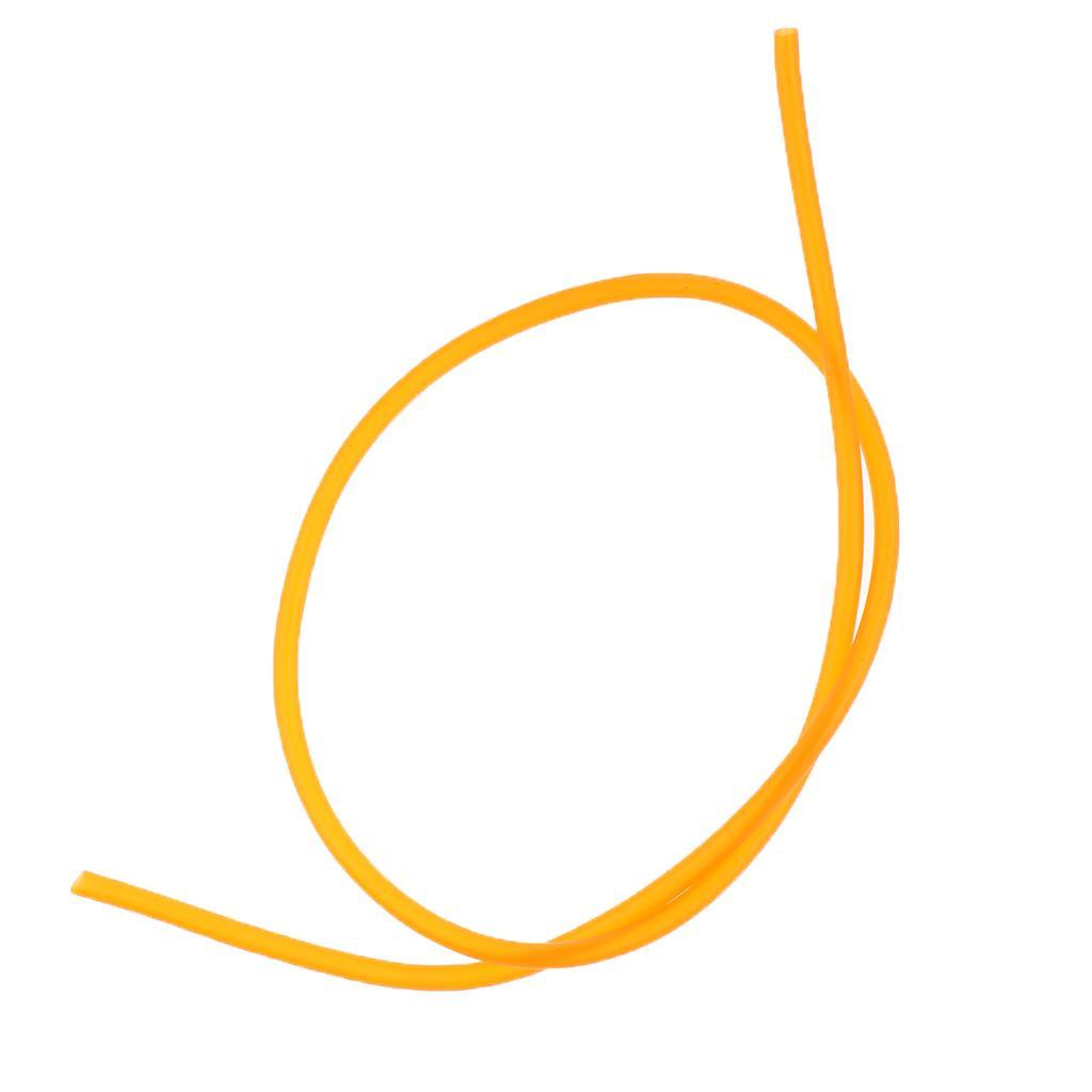 New 1M Motorcycle Fuel Oil Delivery Tube Hose Line Petrol Pipe Black