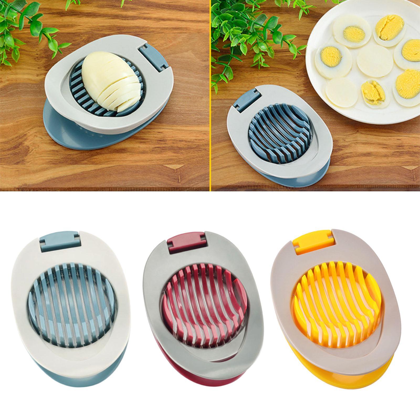 3Pcs Egg Slicer Egg Cutter for Boiled Eggs Strawberry Cutter Mushroom Slicer