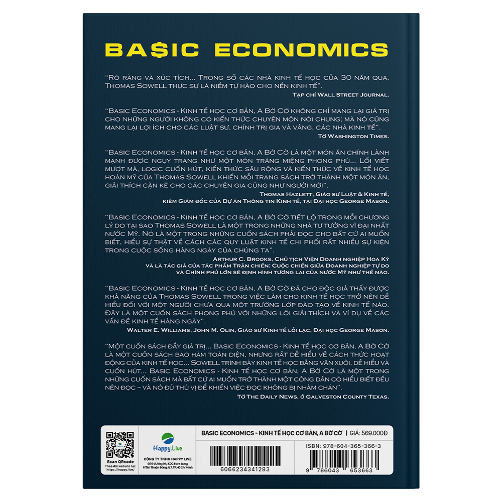 Basic Economics: Kinh tế học cơ bản, a bờ cờ, kinh tế học nhập môn cho nhà đầu tư