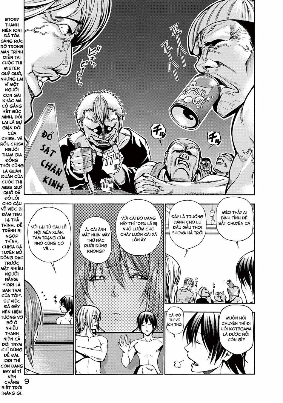 cô gái thích lặn - grand blue chapter 9 5
