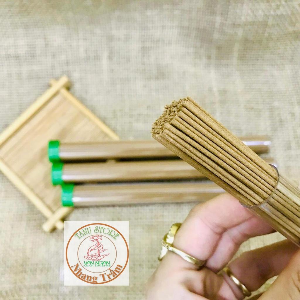 Nhang không tăm Trầm Hương Quảng Nam Nắp Xanh- Hương thơm dịu ngọt tạo cảm giác dễ chịu