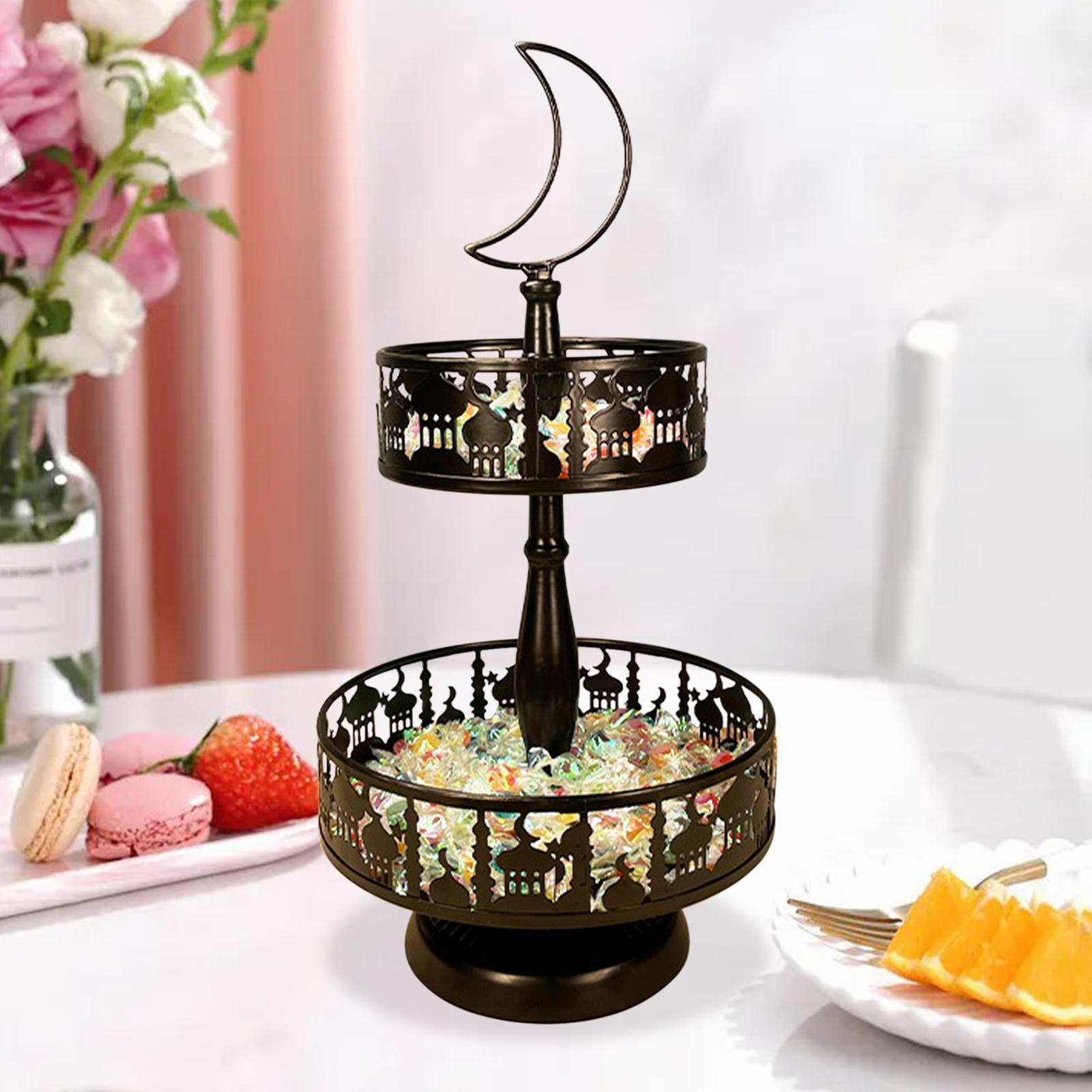 2 X Nordic Cake Stand Display Holder Decoration Iron for Wedding Holiday Use