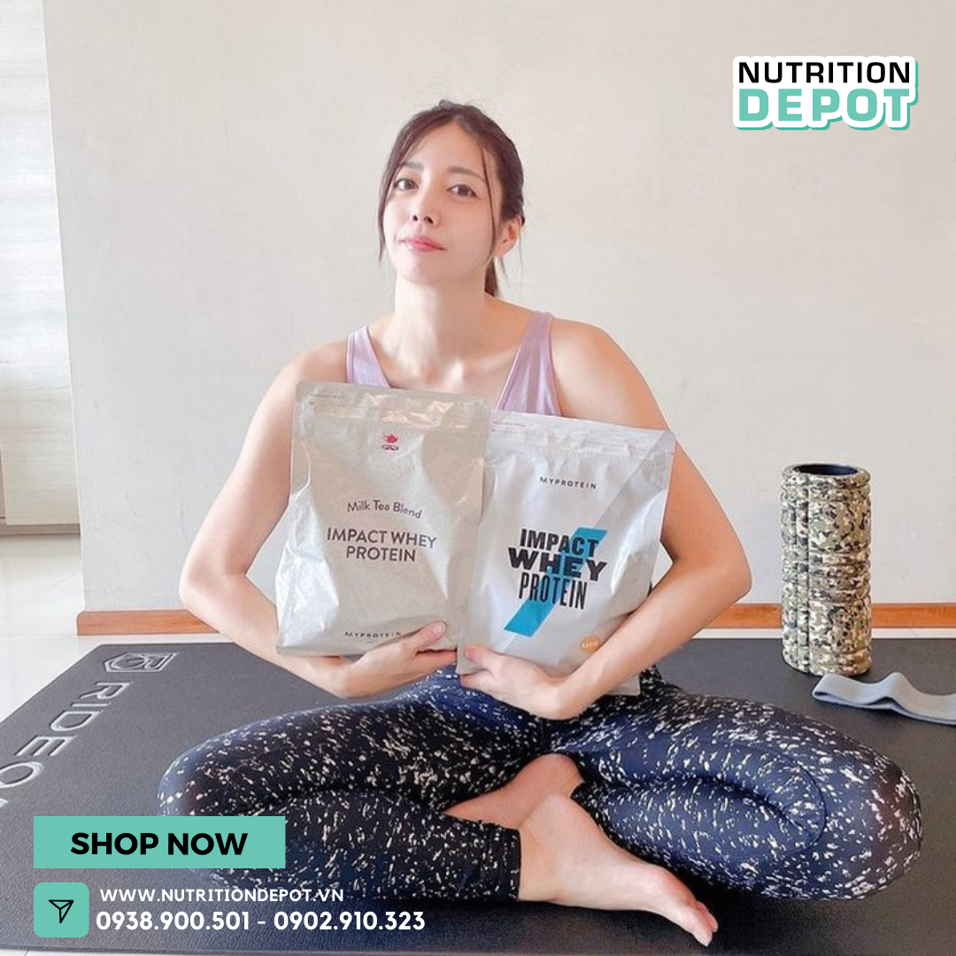 Sữa tăng cơ Impact Whey Protein Myprotein 1kg - Nutrition Depot