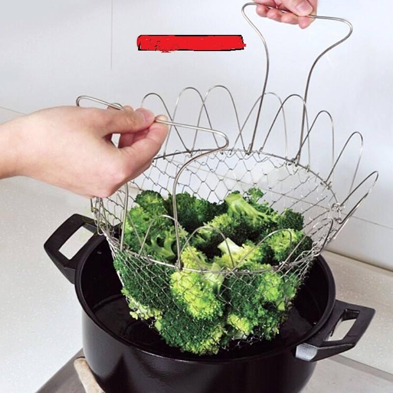 Rổ đựng, chao, nhúng đa năng 2 trong 1 Chef Basket