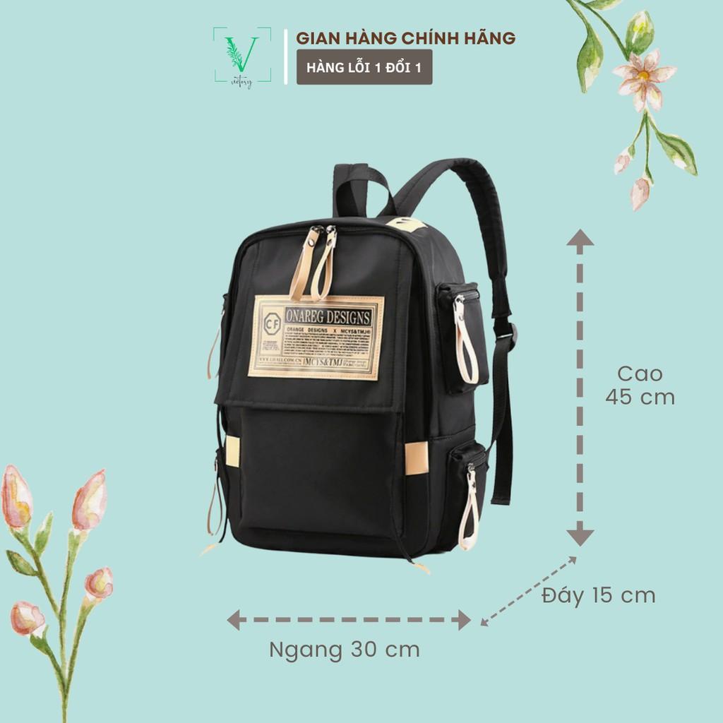 Balo nam nữ đi học ulzzang thời trang Hàn Quốc , Ba lô unisex đẹp hàng cao cấp , cặp sách basic sinh viên. Victory 014