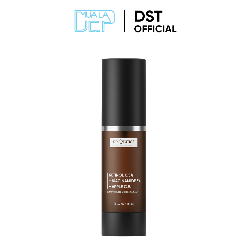 DRCEUTICS Combo Phục Hồi Trẻ Hoá Da (Retinol 0.5 Và Serum B5 10%) 30gram