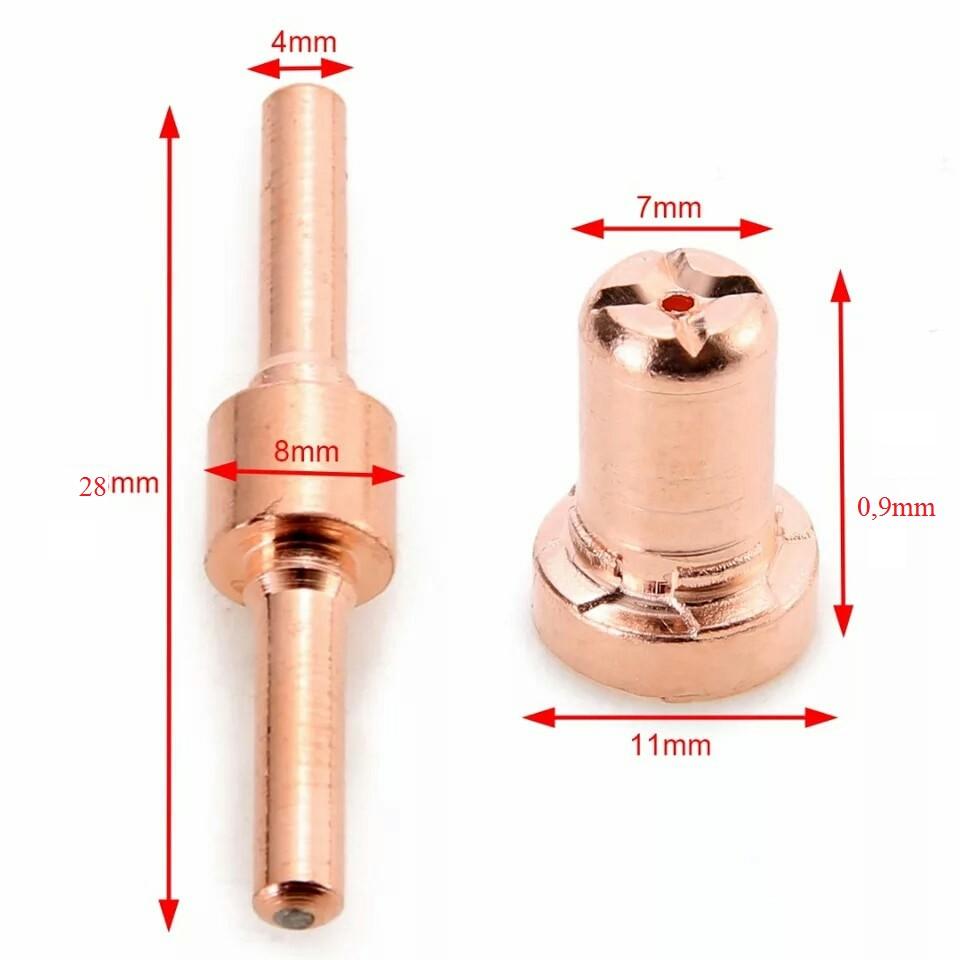 Combo 10 bộ bép dùng cho mỏ cắt KLG 40