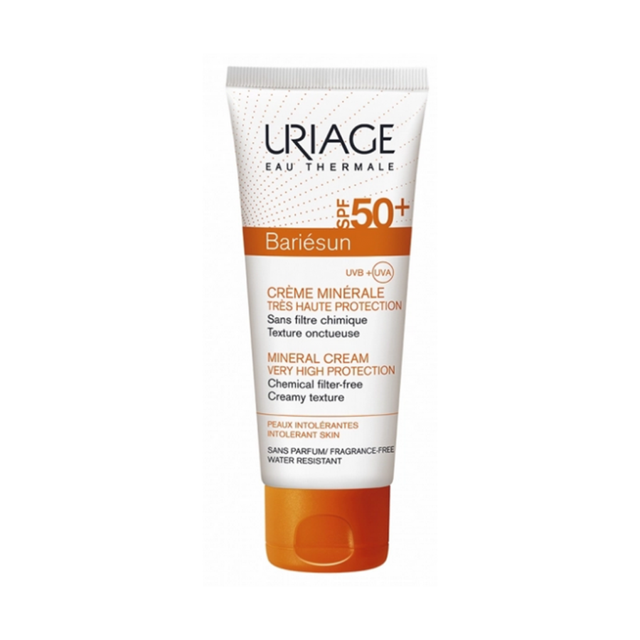 Kem Chống Nắng Màng Lọc Da Nhạy Cảm Uriage Bariésun SPF50+ Crème Minerale (50ml)