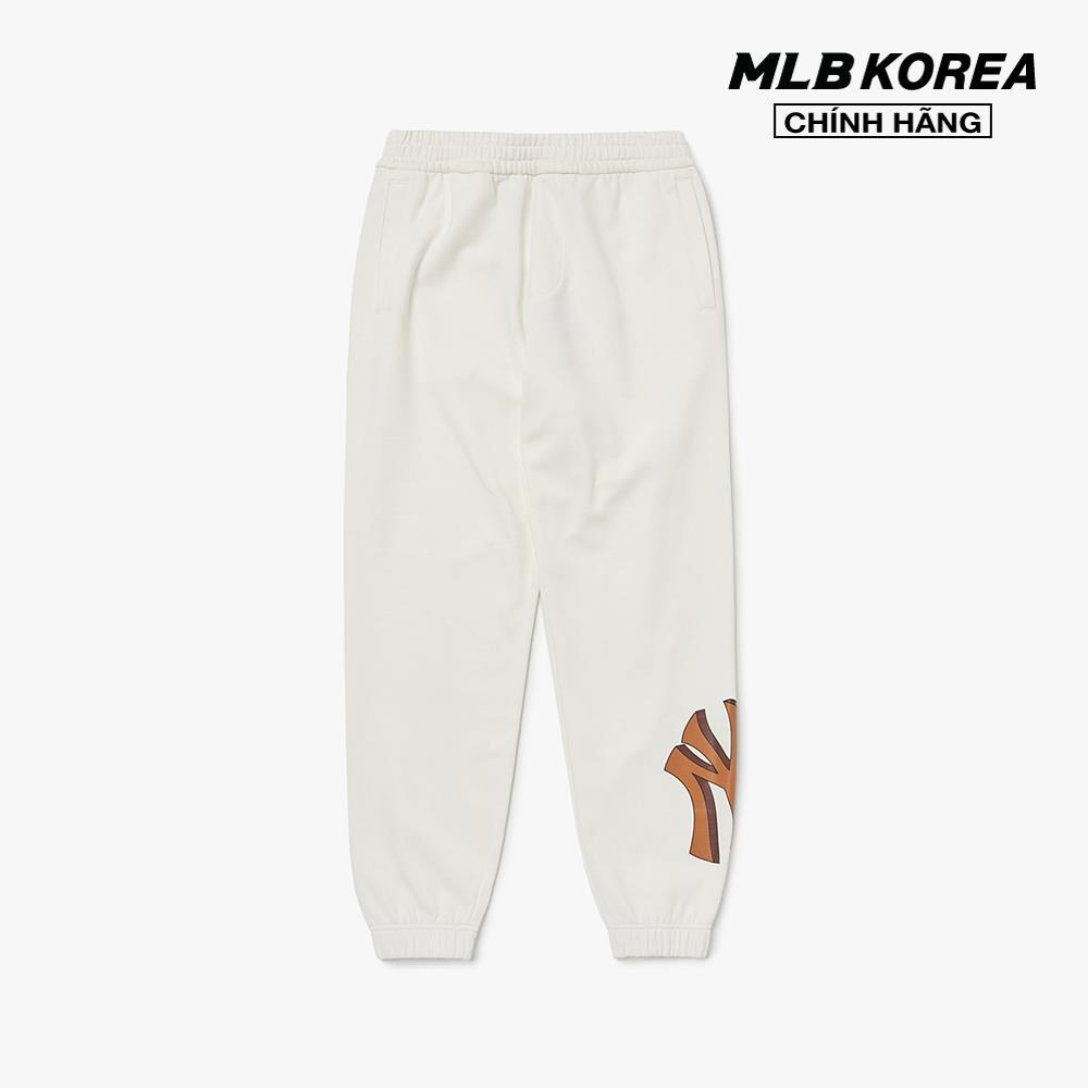 MLB - Quần jogger lưng thun Basic Mega Logo Loose Fit 3APTB0224