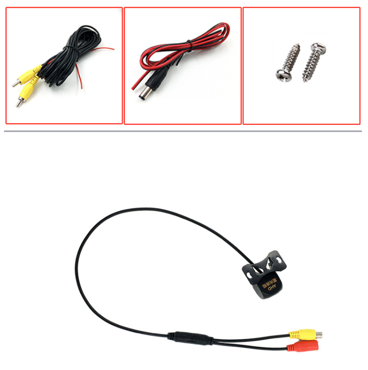 Camera Lùi AHD Chuẩn 1080P/ 720P Len Mắt Cá góc rộng 170 độ, Camera De Cực Nét dành cho màn hình DVD Android