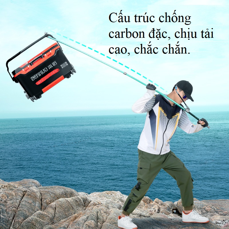 Chống cần câu đài săn hàng TIFFANY gác cần câu cá chất lượng cao KK33